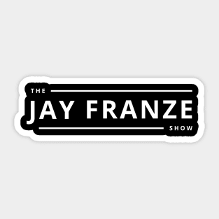 JFS White Logo Sticker